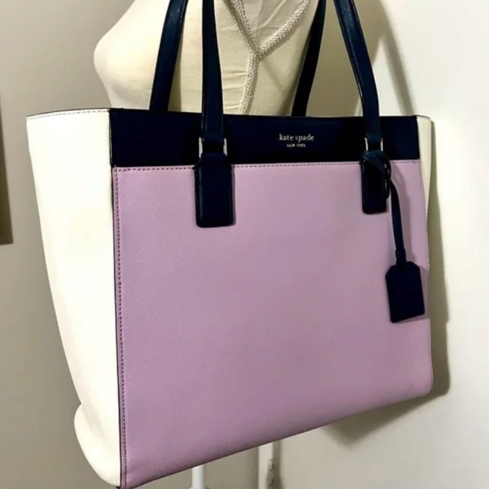NWT Kate Spade Staci Colorblock Tote